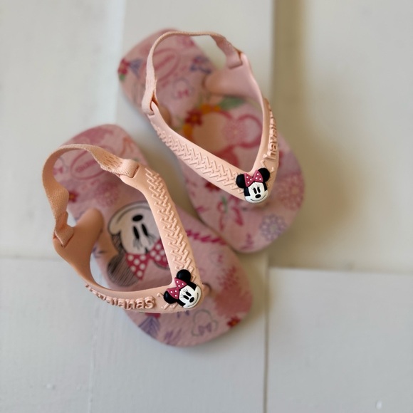 Havaianas Other - Disney Minnie Mouse Kids Flip Flops - Pink